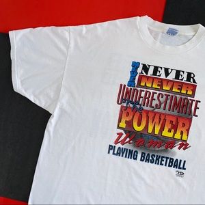Vintage Women’s Basketball Graphic Tee